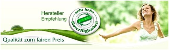 Hersteller Empehlung